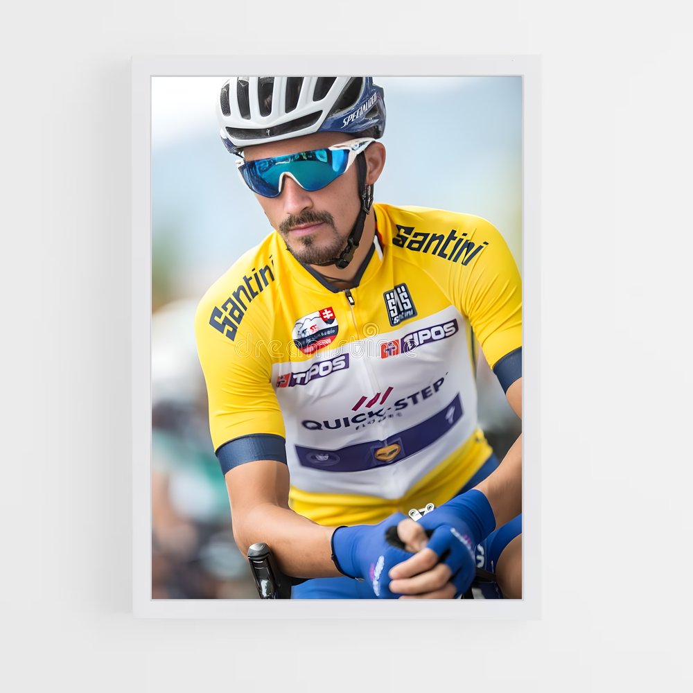 Poster Julian de alaphilippe – affiche Cyclisme (vue 3)